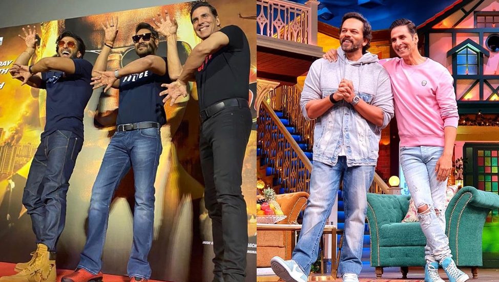 Akshay Kumar slams a reporter for calling Ranveer "kameena" on trailer launch of Sooryavanshi