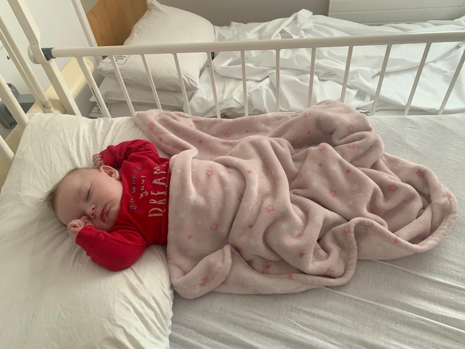 Mother of 12-week old Covid19 positive baby said heart broke watching her baby struggle