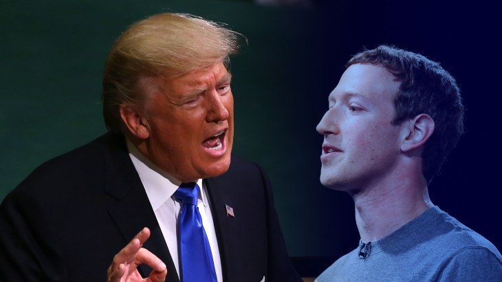 Trump claims that Facebook, Twitter, Google and Instagram are involved in Illegal Situation