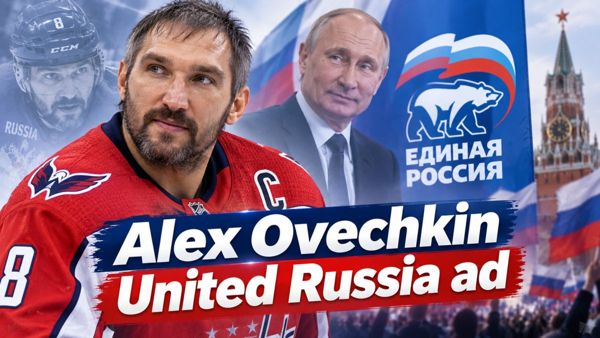 Ovechkin Appears In Pro-Putin United Russia Campaign Ad Ahead Of Elections