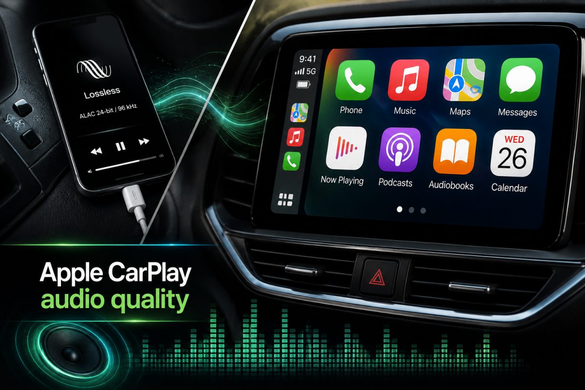 How To Improve Apple CarPlay Audio Quality With Wired USB Lossless Playback