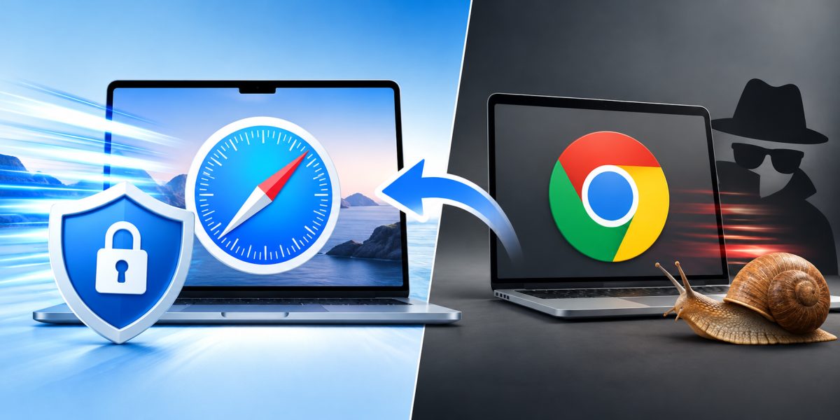 Apple's Switch to Safari Campaign Claims Chrome Is Slower and Less Private