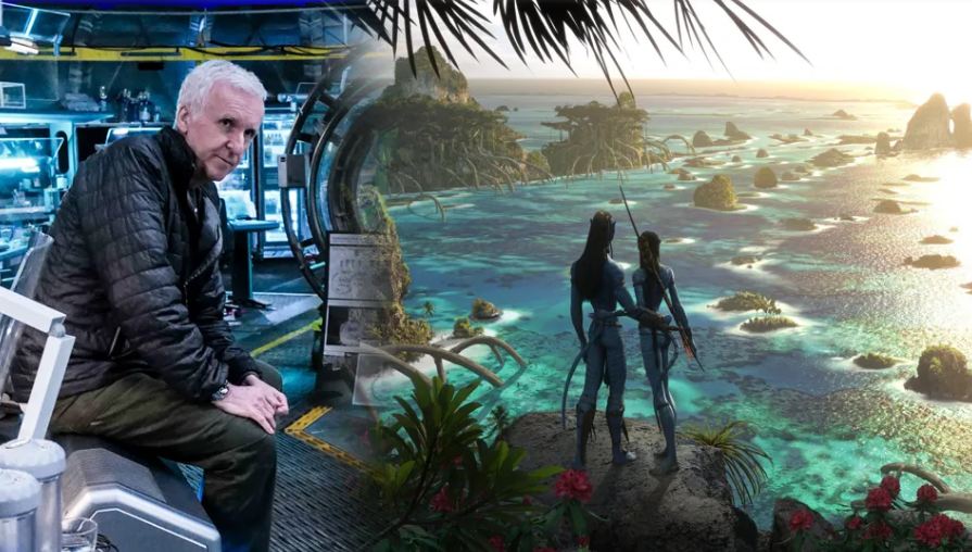 “Avatar-2” director James Cameron shares behind the scene set photographs