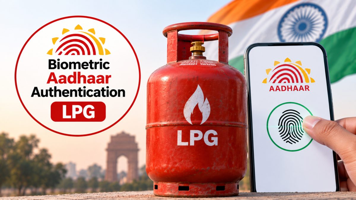 India Mandates Aadhaar Authentication for Subsidised LPG Refills From October 1