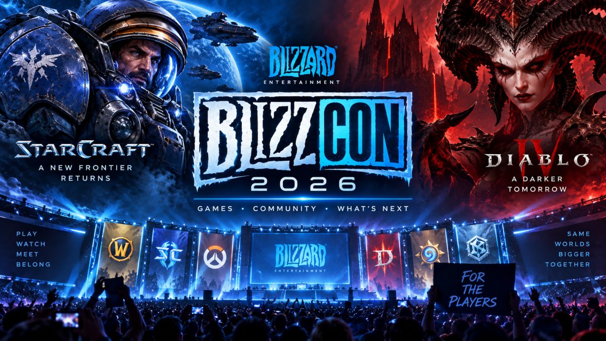 BlizzCon 2026 Opens With StarCraft Revival and Diablo V Reveal