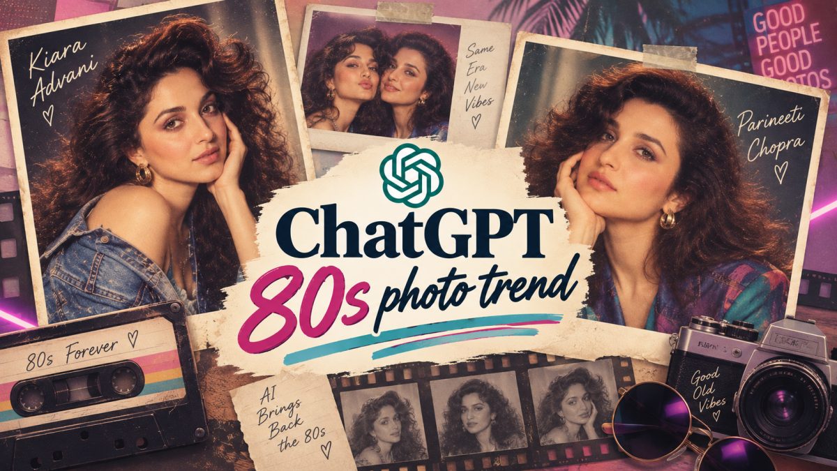 Kiara Advani, Parineeti Chopra Join Viral ChatGPT 80s Photo Trend
