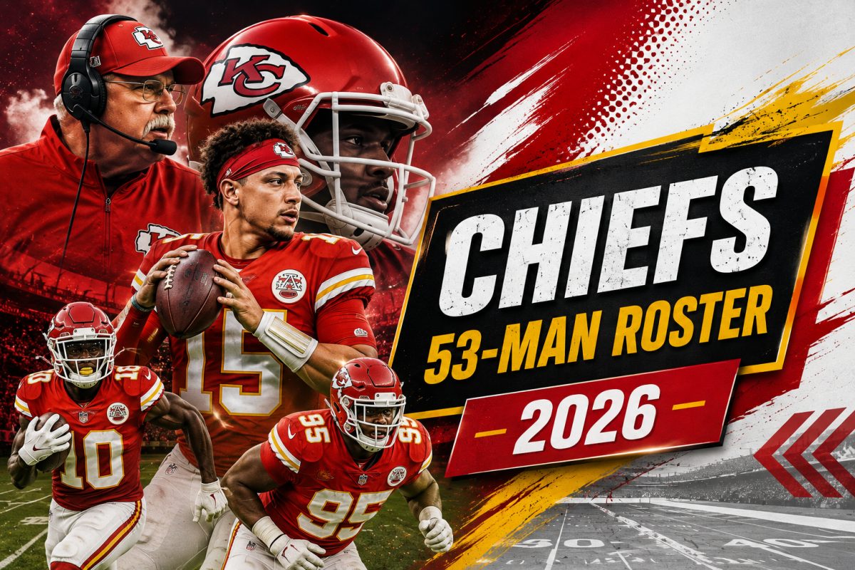 Chiefs Unveil Initial 53-Man Roster For 2026 Season After Final Cuts