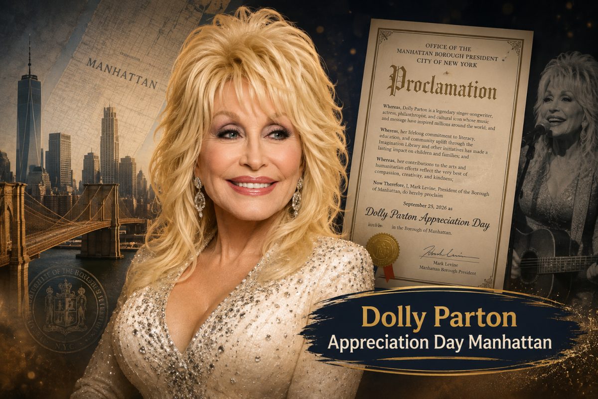 Manhattan Borough President Declares September 25 Dolly Parton Appreciation Day