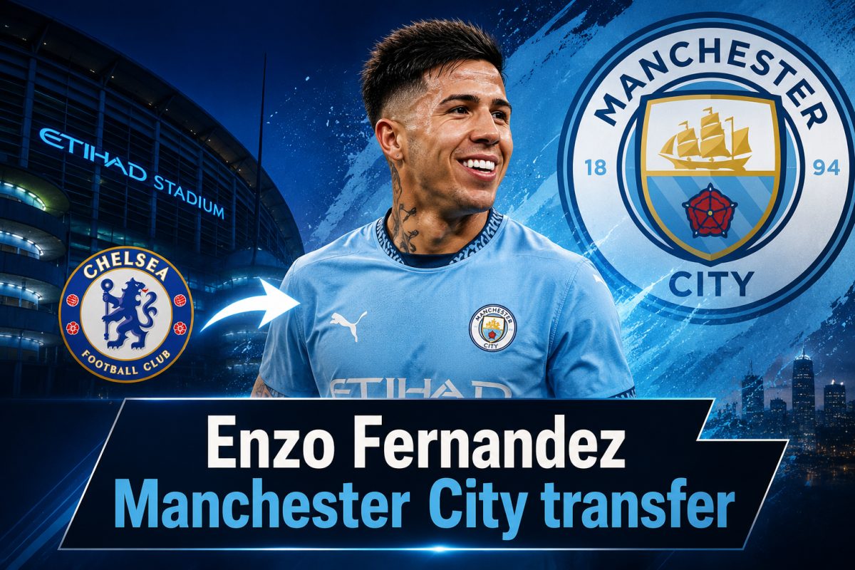 Manchester City Sign Enzo Fernandez From Chelsea In British Record £125m Deal