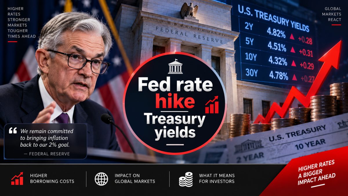 Fed Raises Rates First Time in Three Years, Treasury Yields Surge