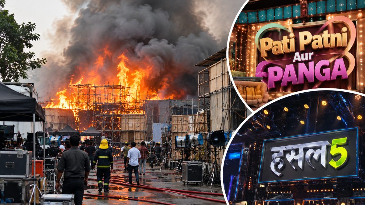 Fire Breaks Out Near Film City Sets of Pati Patni Aur Panga and Hustle 5