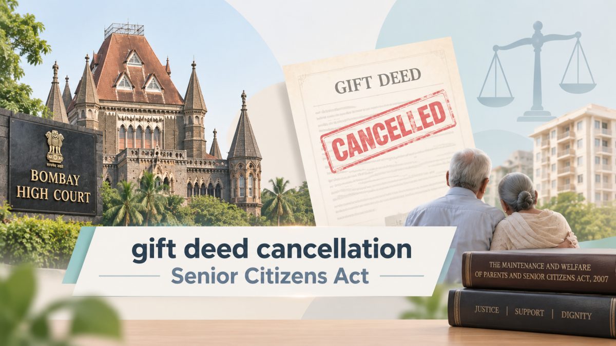 Bombay HC Cancels Son's Gifted Mumbai Flat Over Parental Neglect