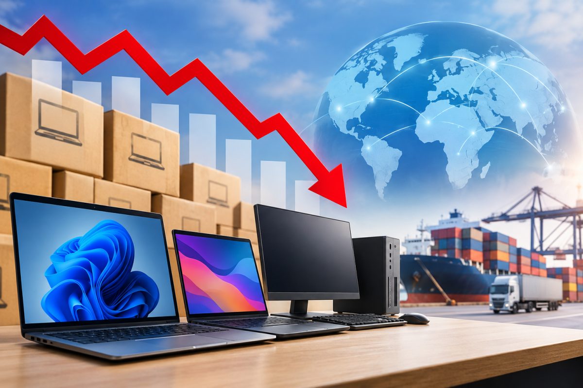 Global PC Shipments Q3 2026: Why Sales Crashed 20% in Just One Year