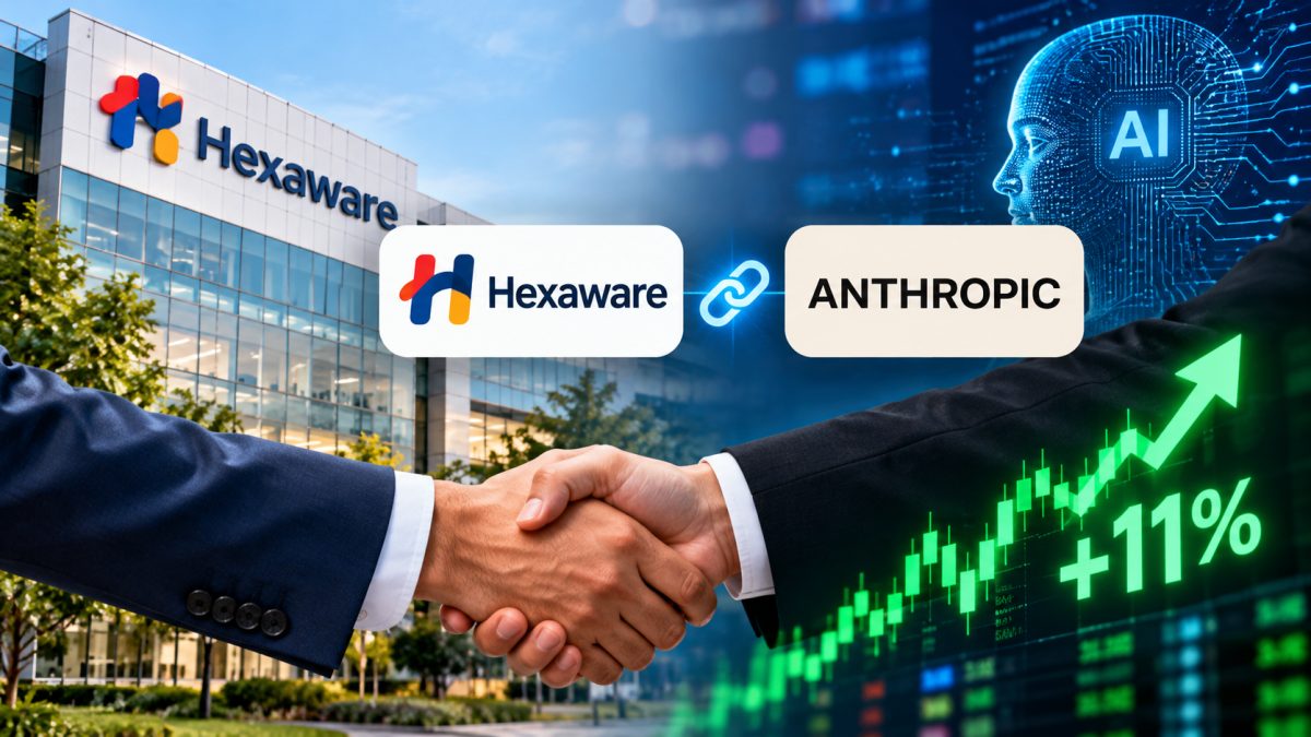 Hexaware Anthropic Partnership Sparks 11% Stock Jump