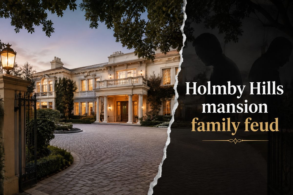 Holmby Hills Old Hollywood Mansion Listed for $16.9 Million Amid Family Feud