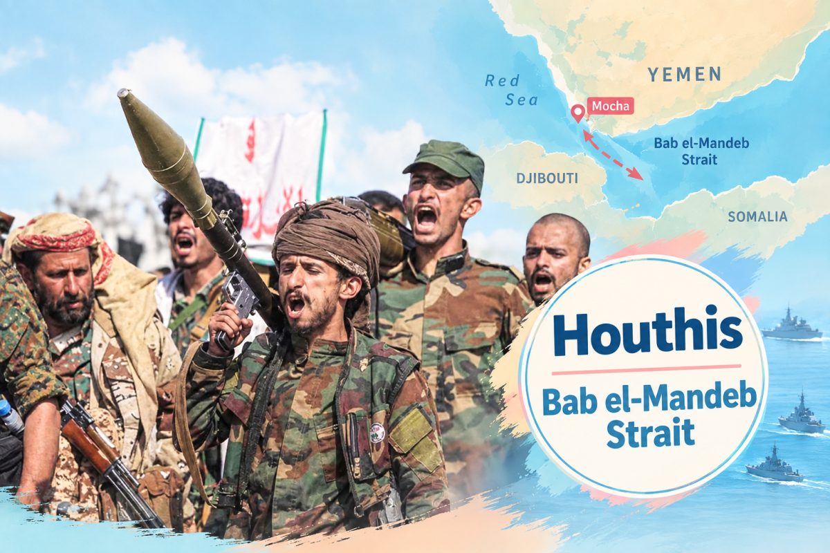 Houthi Forces Seize Mocha, Advance Toward Bab el-Mandeb Strait