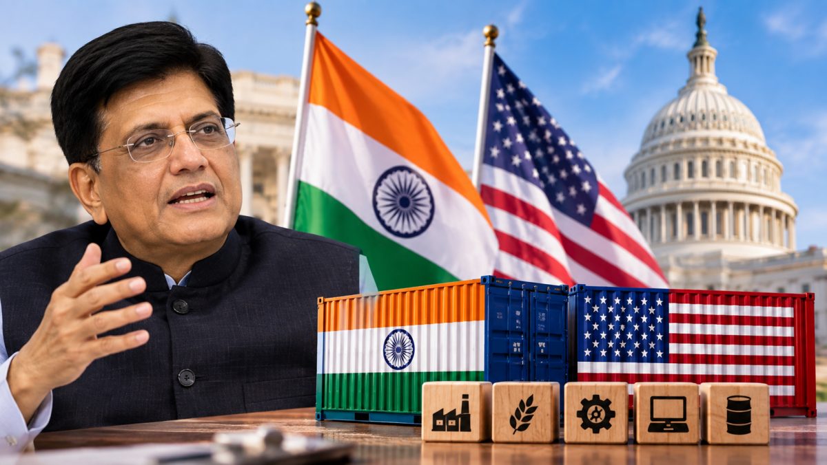Goyal Heads to Washington as India Calls Trade Deal 'Done and Dusted'