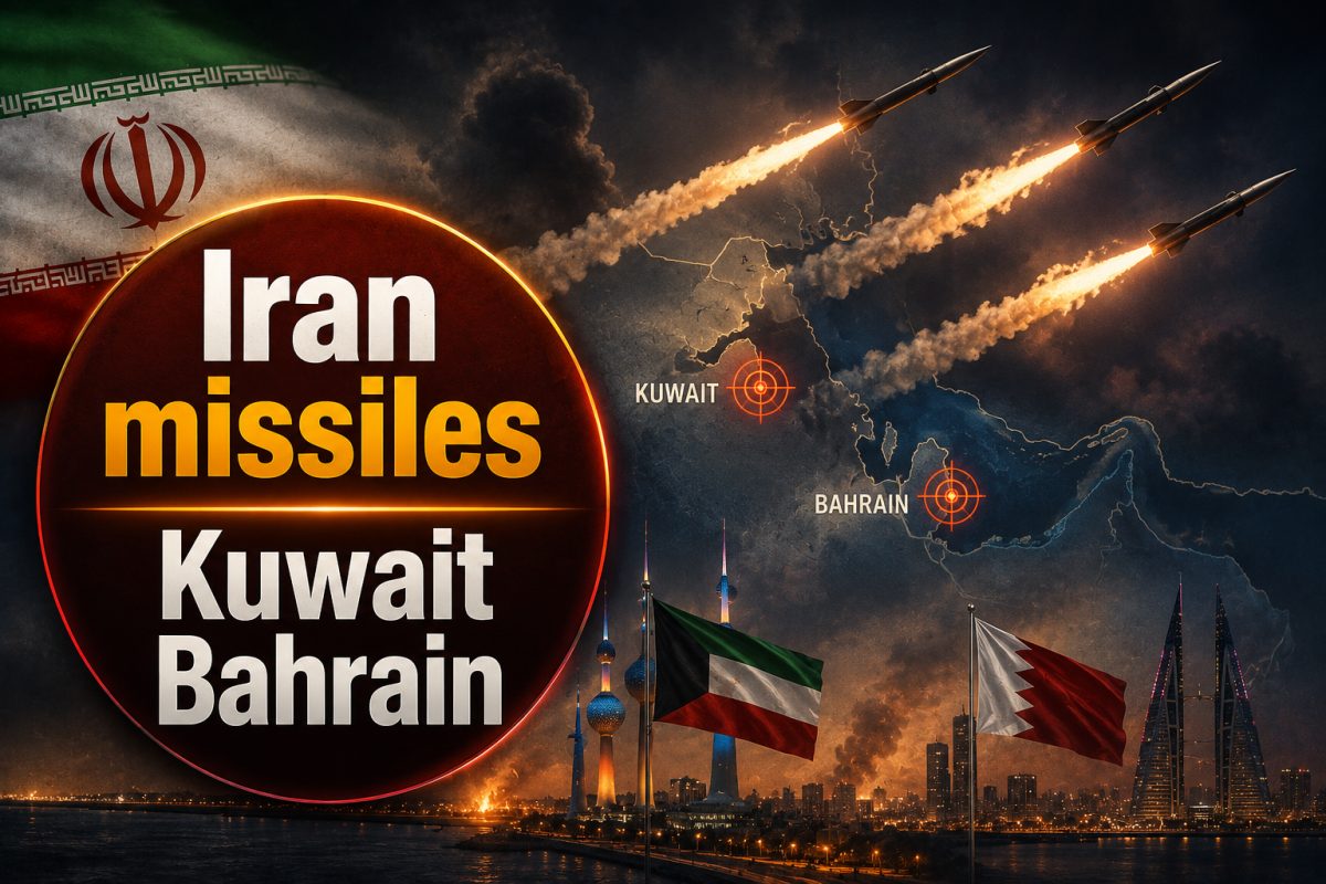 Iran Fires Missiles at Kuwait and Bahrain After US Strikes