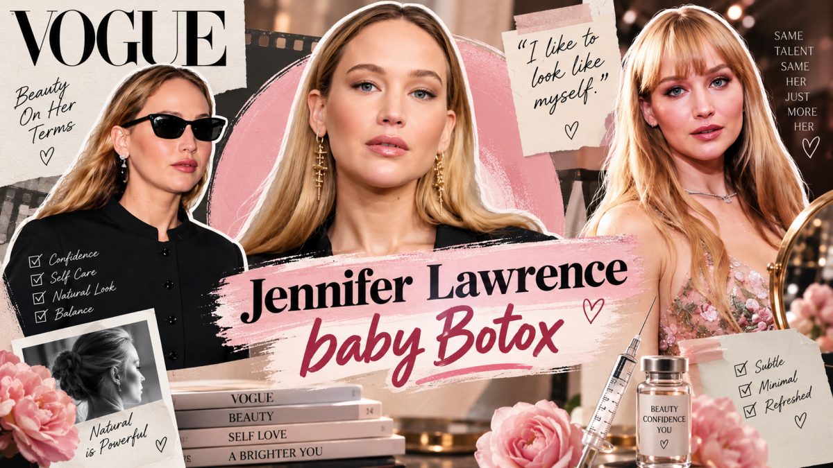 Jennifer Lawrence Explains Limited Botox Use In New Vogue Interview