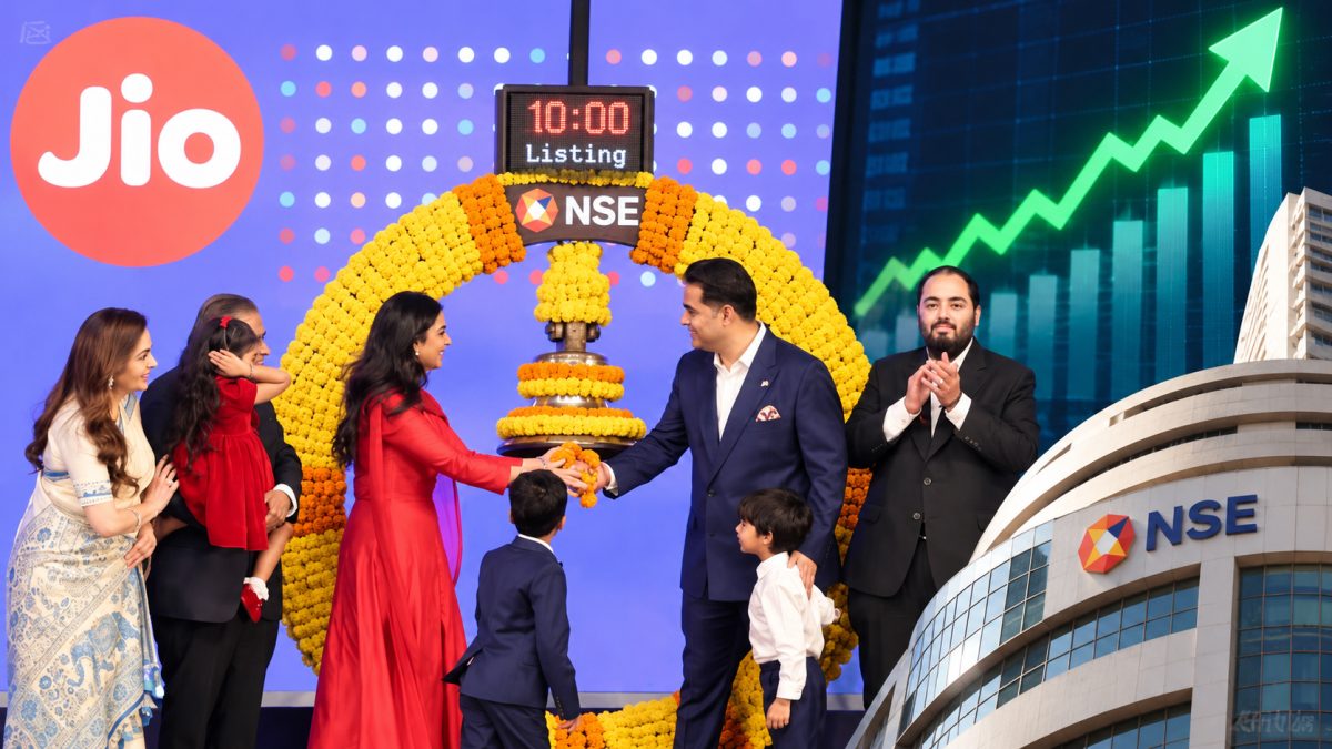 Jio Platforms IPO Listing Stuns Dalal Street as Shares Jump 21% on Debut Day