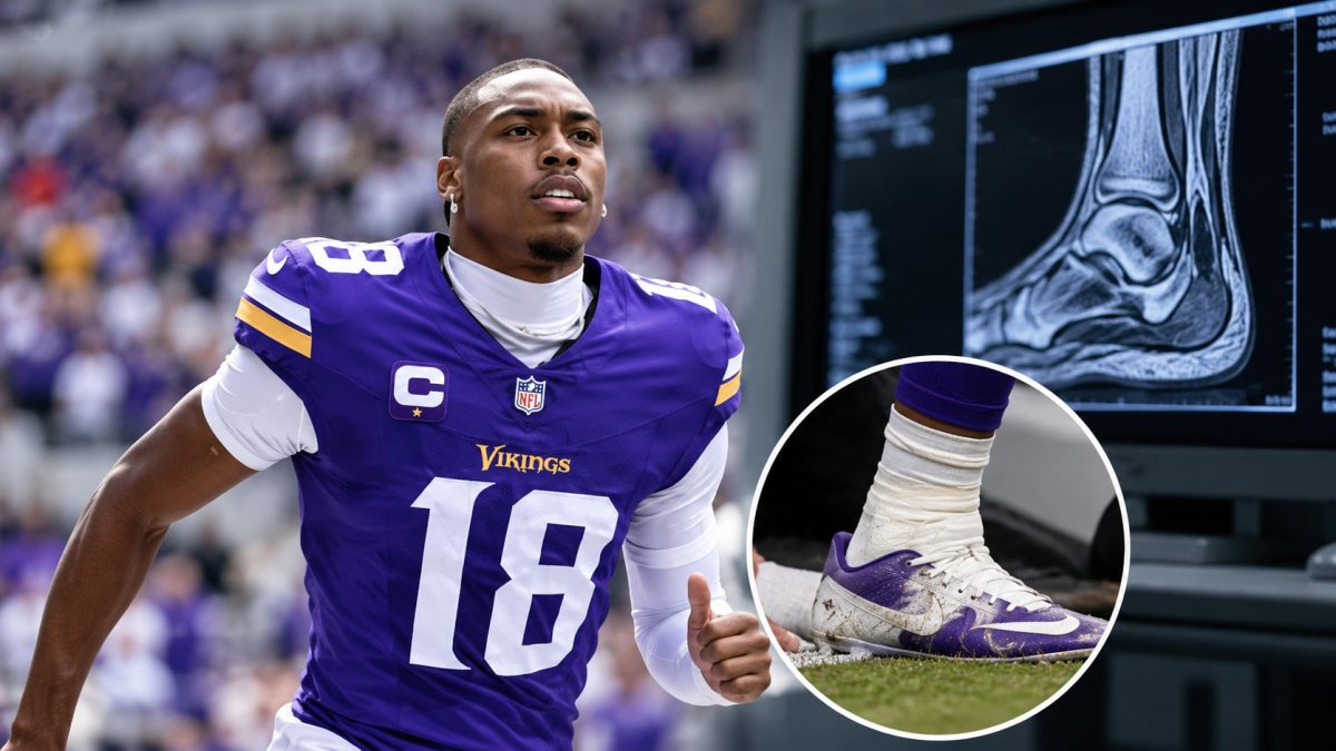 Justin Jefferson's Ankle Scare Eases as MRI Results Spark Cautious Optimism for Week 4