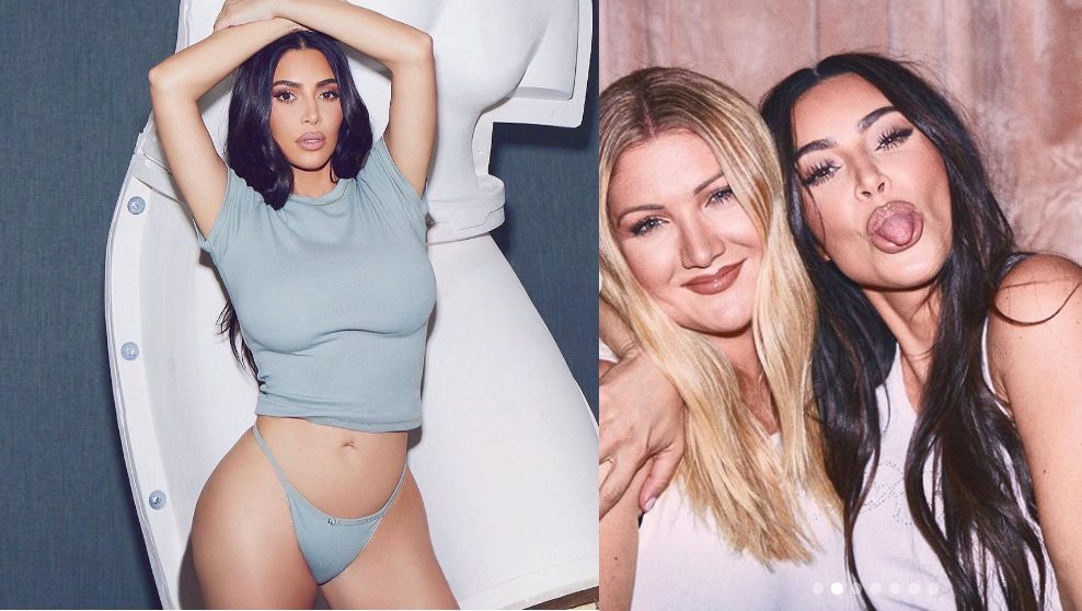 Kim Kardashian Shares hot Pics from her Photoshoot for SKIMS