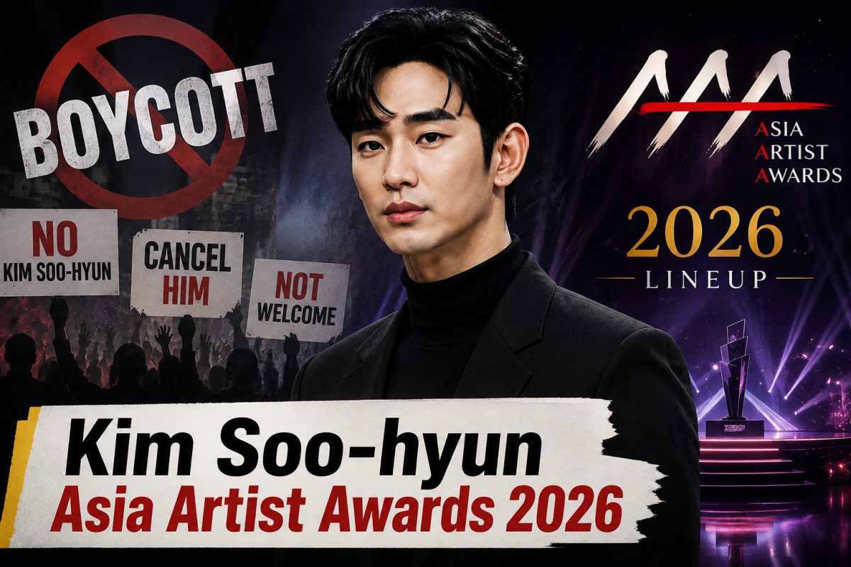 Kim Soo-hyun's Asia Artist Awards 2026 Lineup Spot Sparks Online Boycott Calls