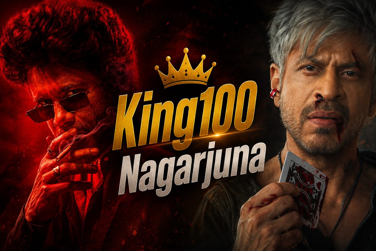 Nagarjuna Unveils King100 Title and Glimpse, Sets December Clash With SRK's King