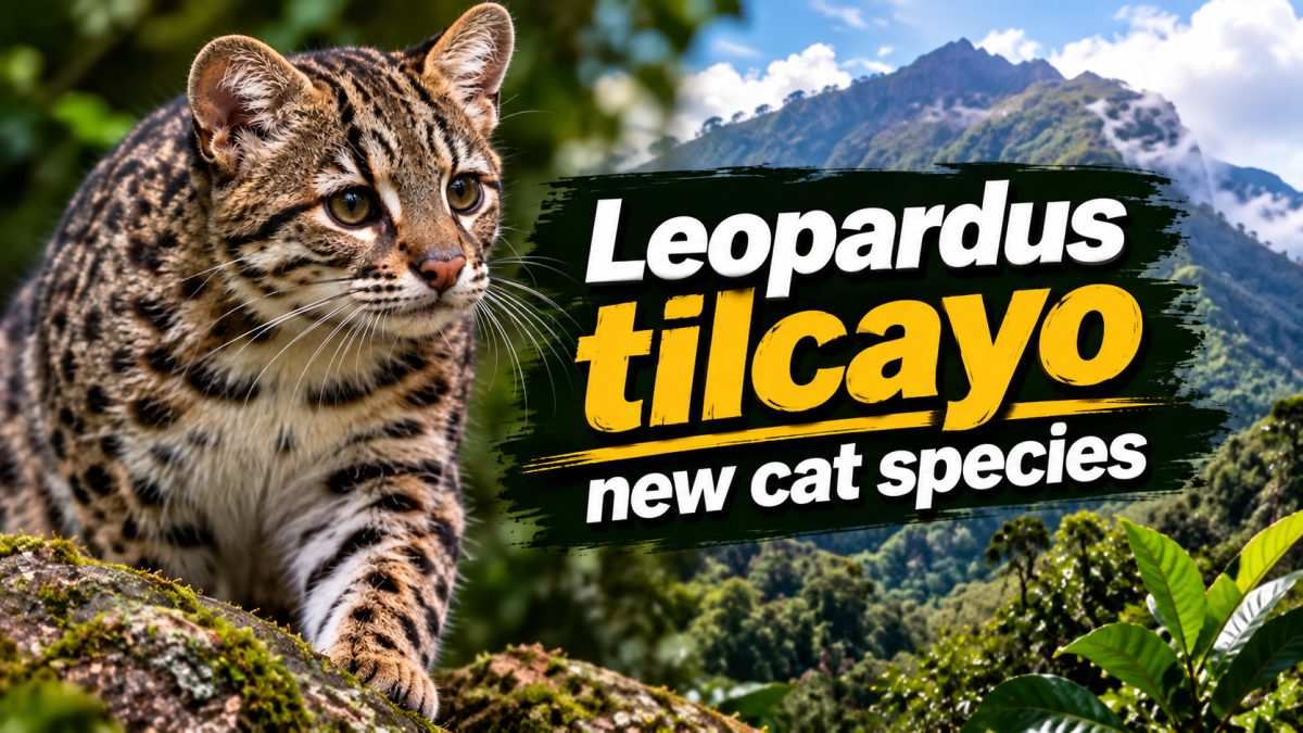 Scientists Name New Wild Cat Species Leopardus Tilcayo in Bolivia