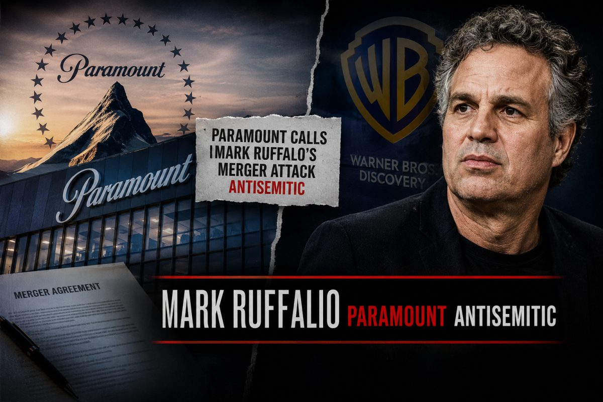 Paramount Calls Mark Ruffalo's Merger Attack Antisemitic Amid Warner Bros. Deal Fight