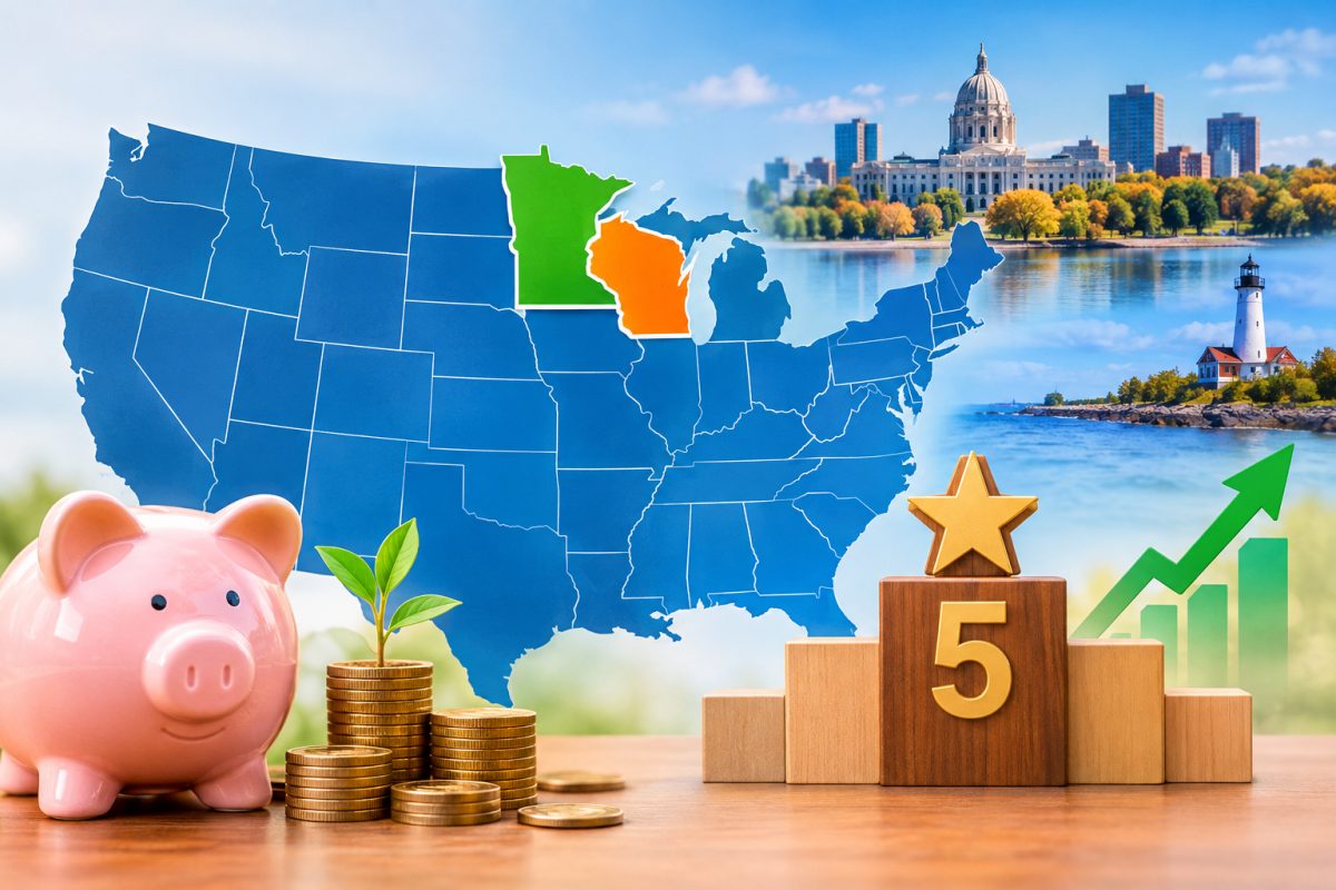 Most Financially Responsible States: Wisconsin, Minnesota Crack Top 5