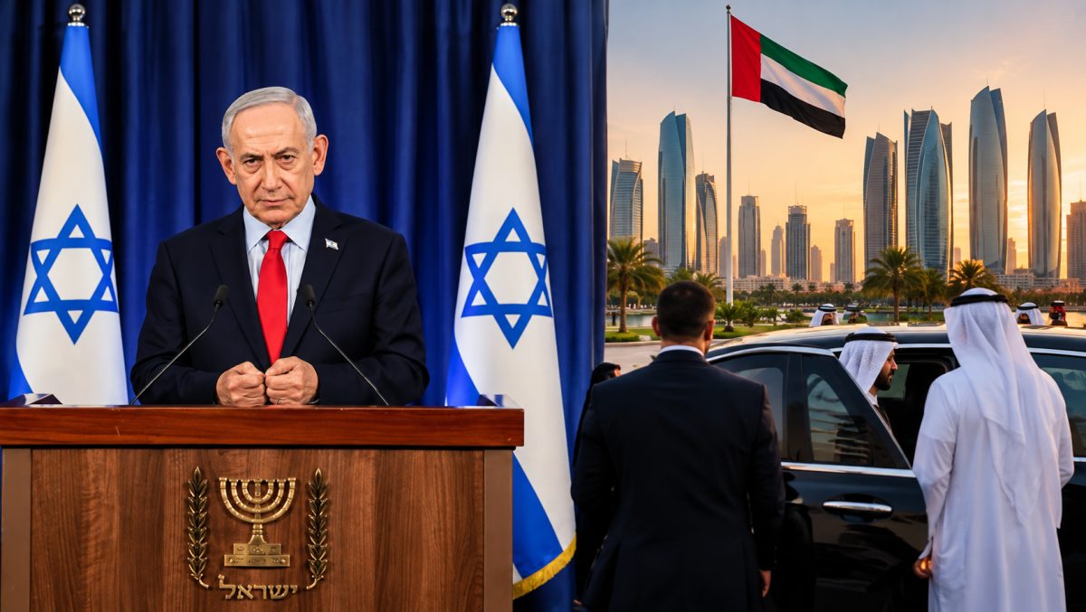 Netanyahu's Secret Abu Dhabi Trip Exposes a Startling Bid to Rewrite the Oct. 7 Warning Story