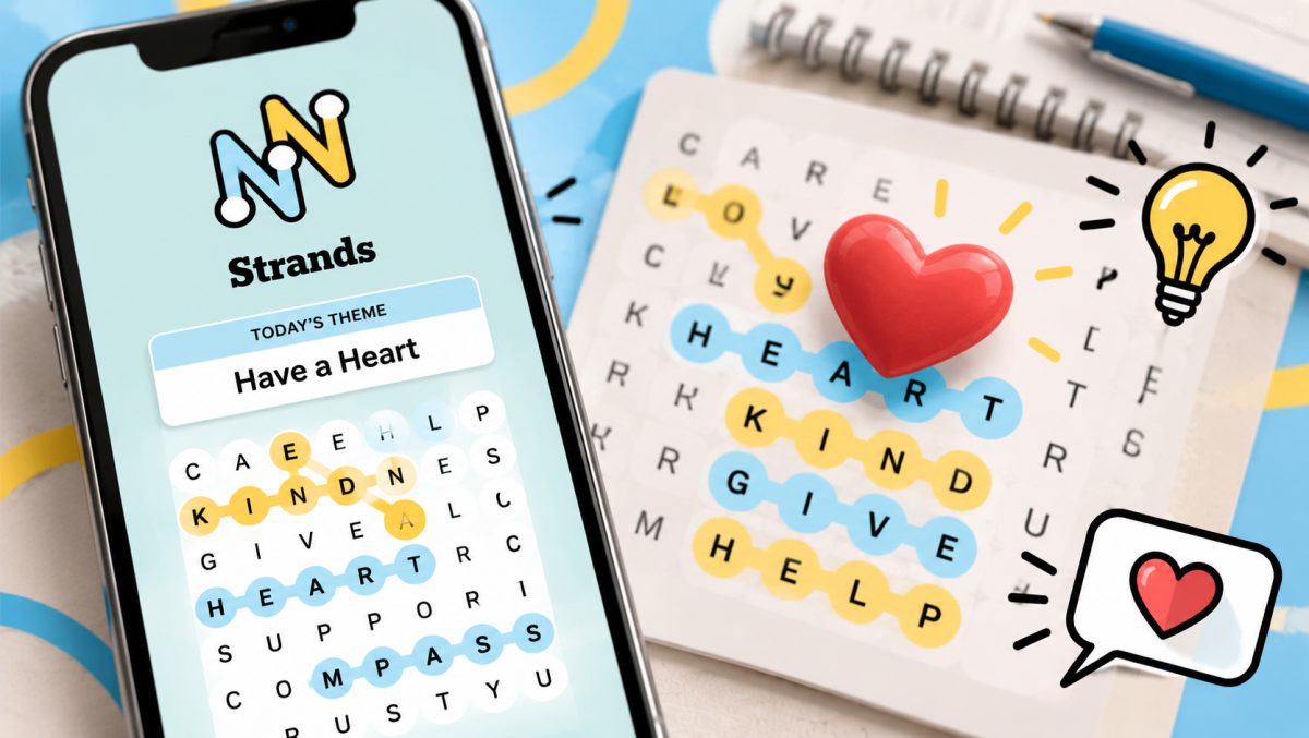 NYT Strands “Have a Heart” Theme Explained: Today’s Answers Revealed