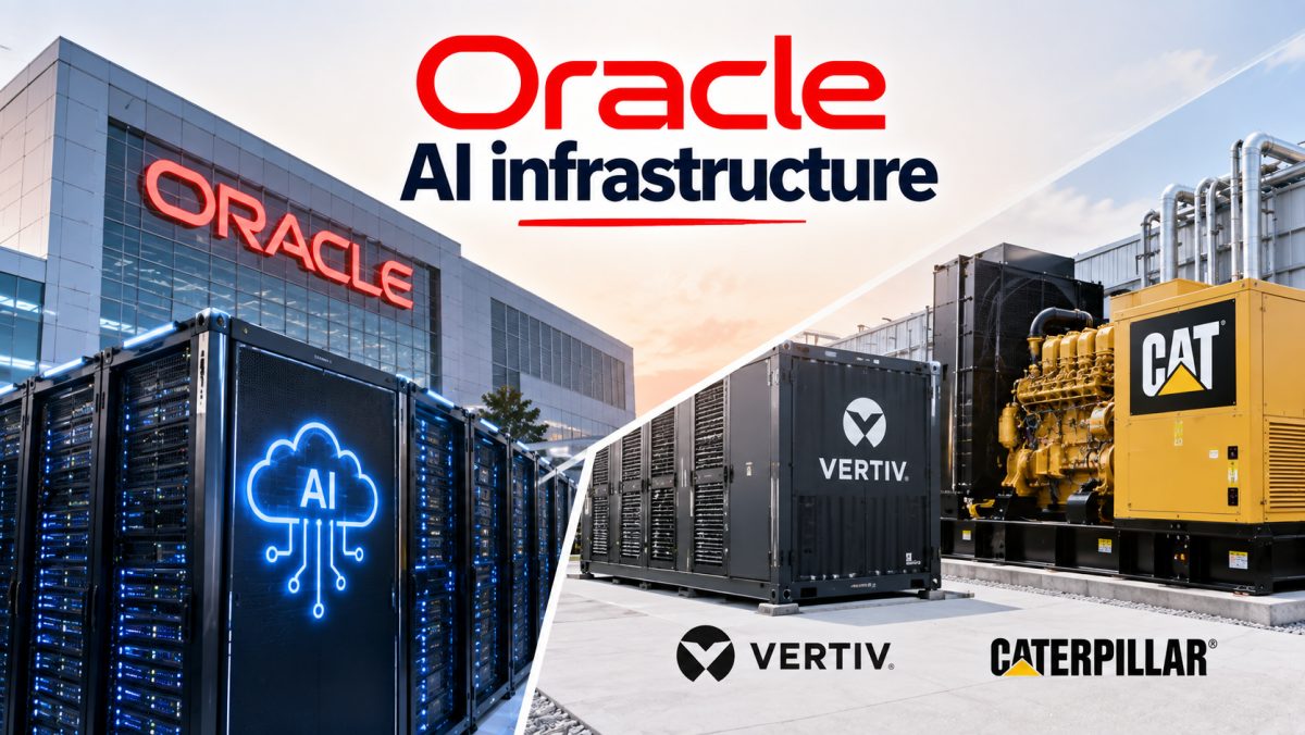 Oracle's AI Data Center Bet Is Turning Vertiv and Caterpillar Into Unlikely Winners