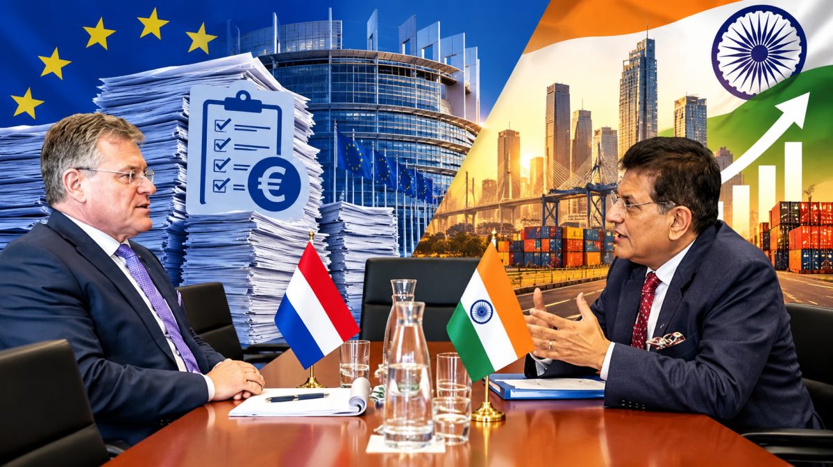 Goyal Slams Europe's Regulatory Burden, Tells Dutch Firms India Does It Better