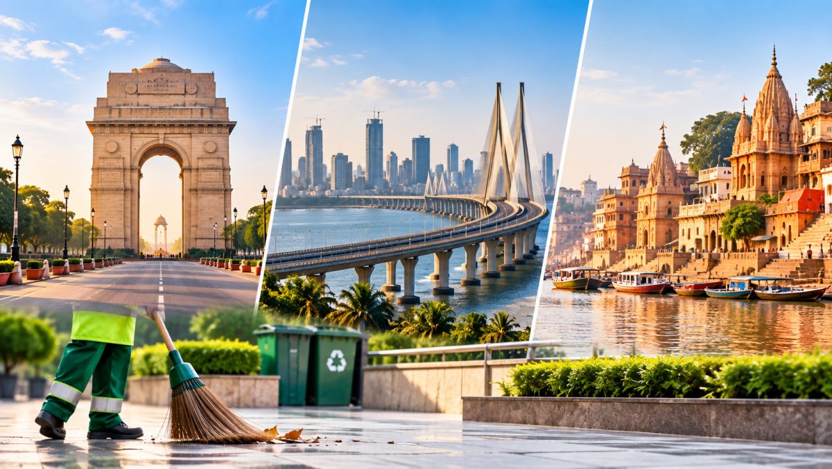 Delhi, Mumbai, Varanasi Among 50 Cities Picked as Cleanliness Role Models