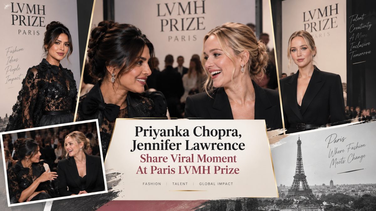 Priyanka Chopra, Jennifer Lawrence Share Viral Moment At Paris LVMH Prize