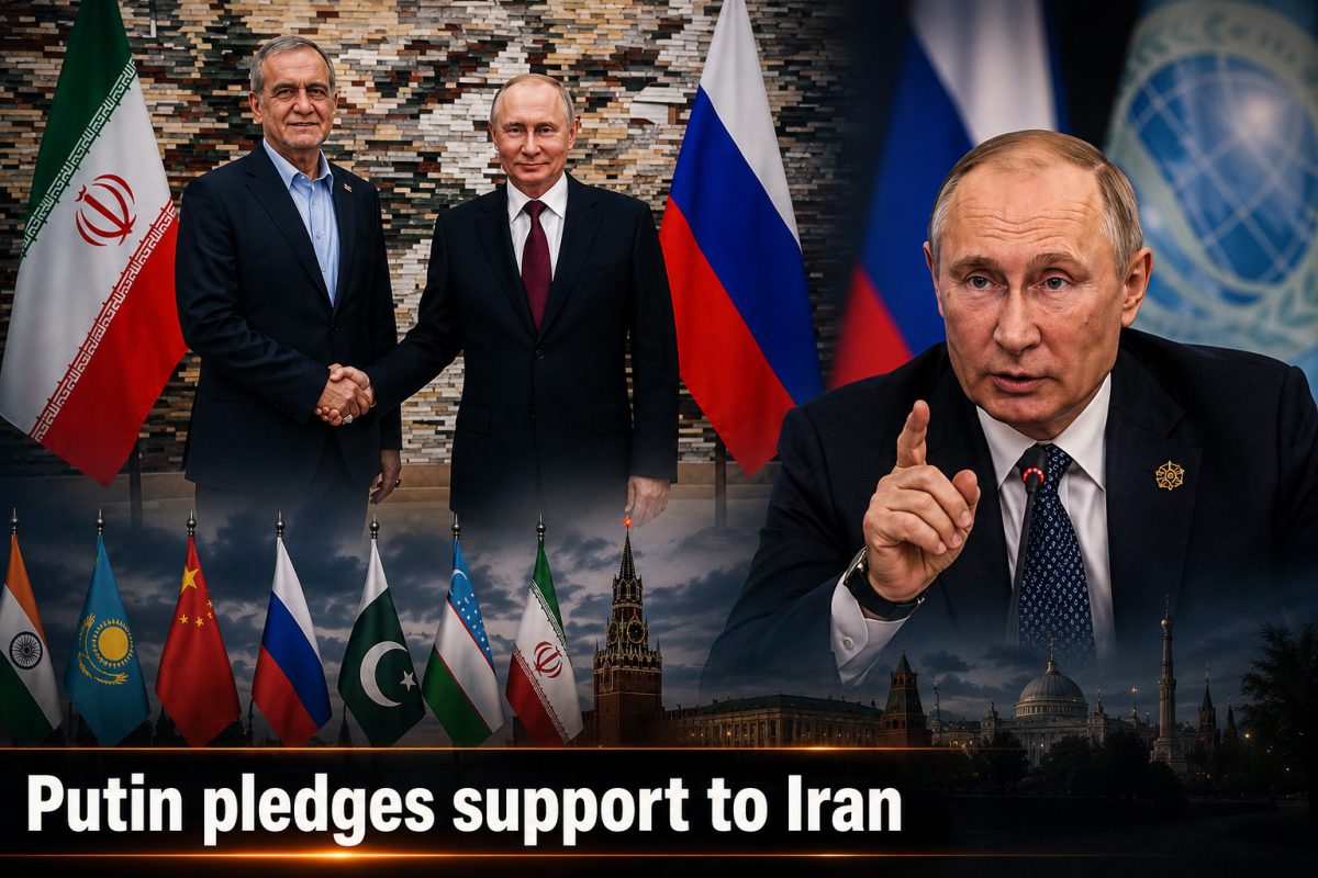 Putin Pledges Support to Iran, Rallies SCO Leaders Against US Sanctions
