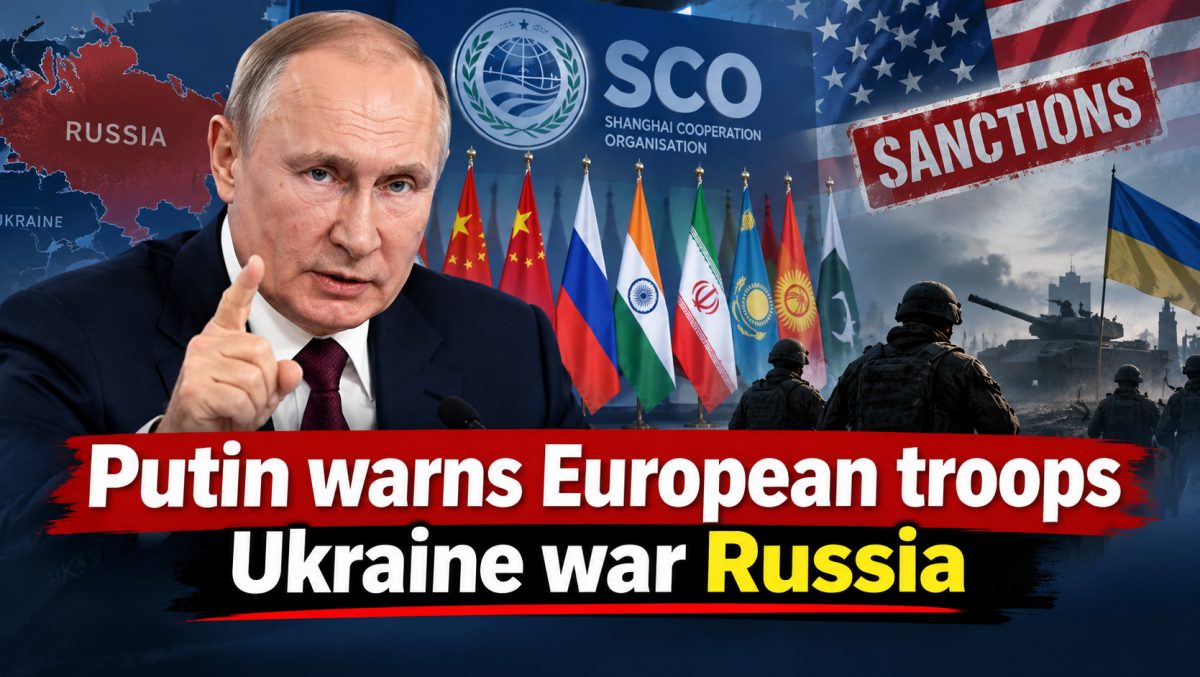 Putin Warns European Troops in Ukraine Would Mean War With Russia
