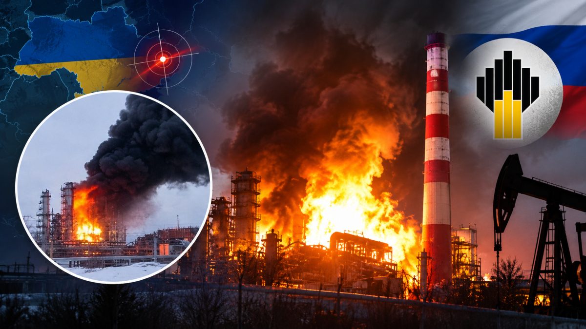 Rosneft Ukraine Refinery Strikes Push Russian Oil Giant Toward Lasting Damage