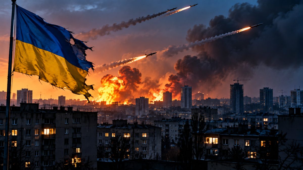 Russia's Biggest Energy Strike Since Spring Plunges Kyiv Into Emergency Blackouts Before Winter