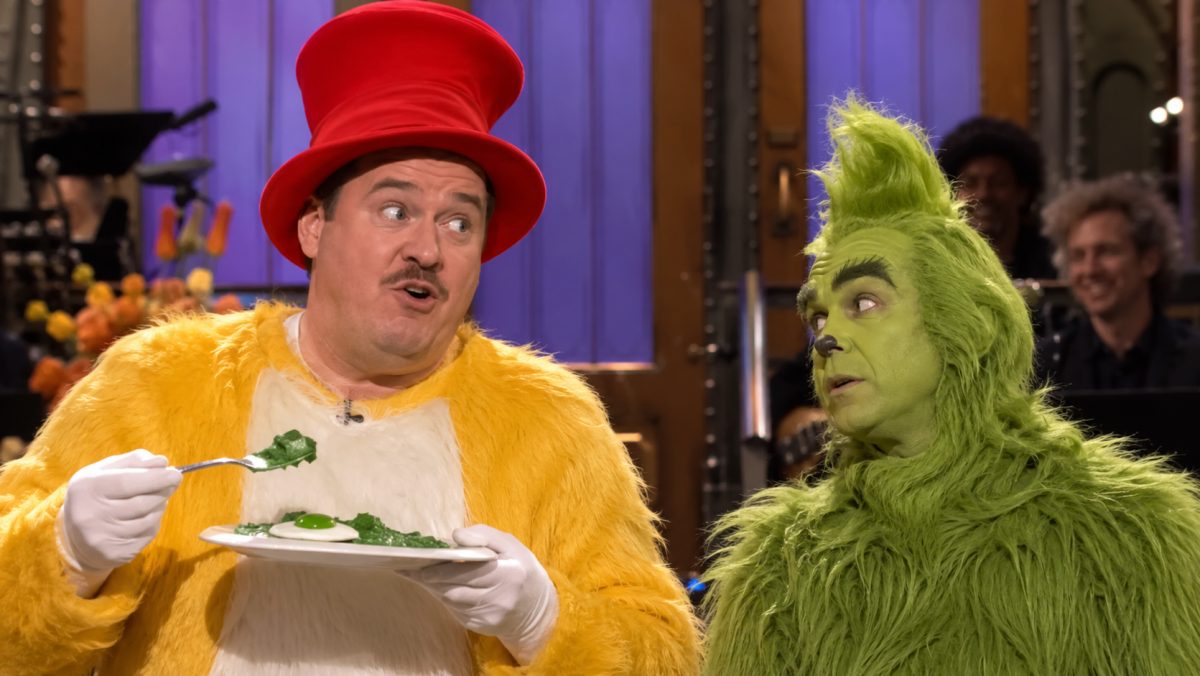 Shane Gillis SNL F-Bomb Slips Out Live During Wild Green Eggs and Ham Sketch
