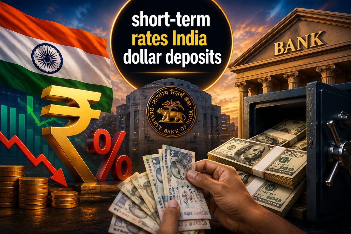 Indian Short-Term Rates Ease As Banks Attract Surge In Dollar Deposits