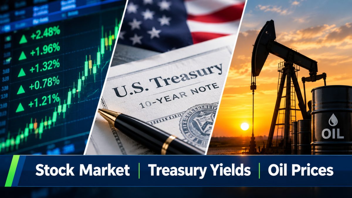 Wall Street Shrugs Off 5.23% Bond Yields as Falling Oil and AI Stocks Power Weekly Gains