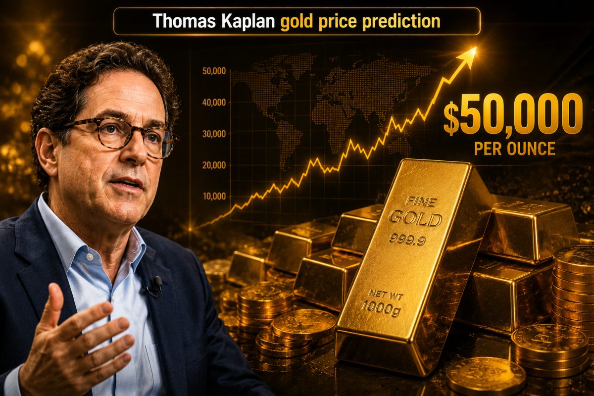 Billionaire Thomas Kaplan Predicts Gold Could Hit $50,000 Per Ounce
