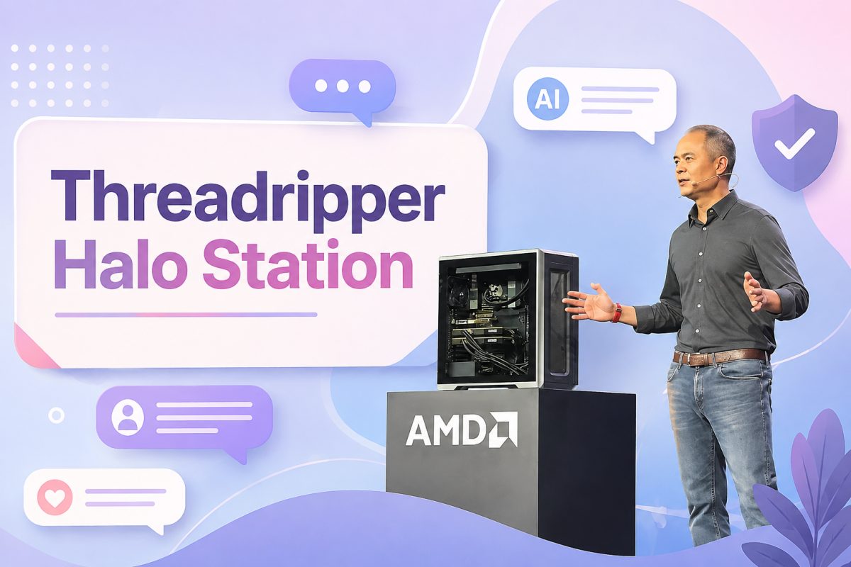 AMD Unveils Threadripper Halo Station AI Workstation At IFA 2026