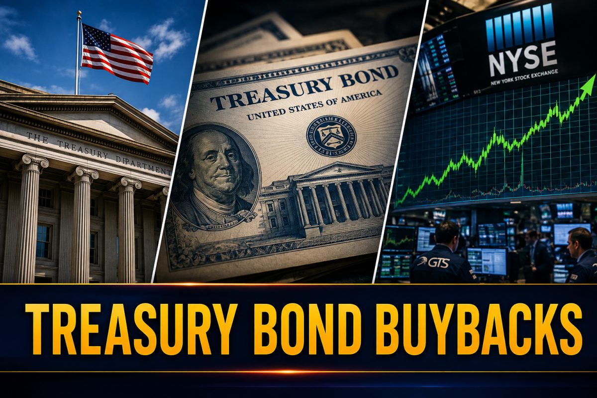 Treasury Doubles Bond Buybacks as Wall Street Snaps Three-Day Losing Streak