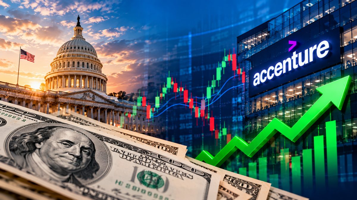 Stocks Claw Back From a 24-Year Treasury Yield Spike as Accenture's Surge Masks Deeper Market Jitters