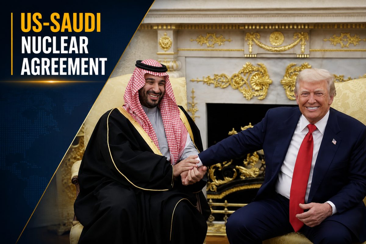 Trump Sends US-Saudi Nuclear Cooperation Agreement to Congress for 90-Day Review