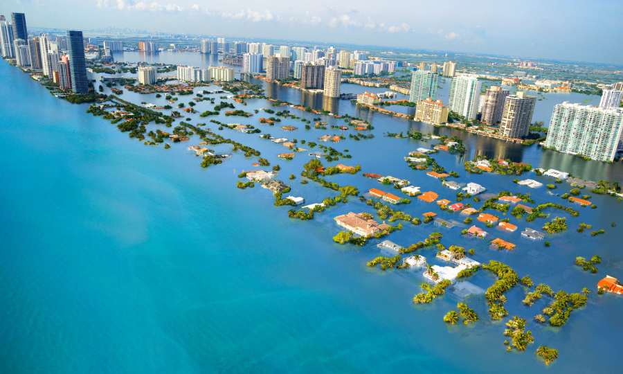 The Climate Change Crisis- By 2050 Rising Sea Level will Destroy Cities and homes of 300 million